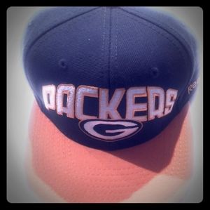 green bay flat bill hat